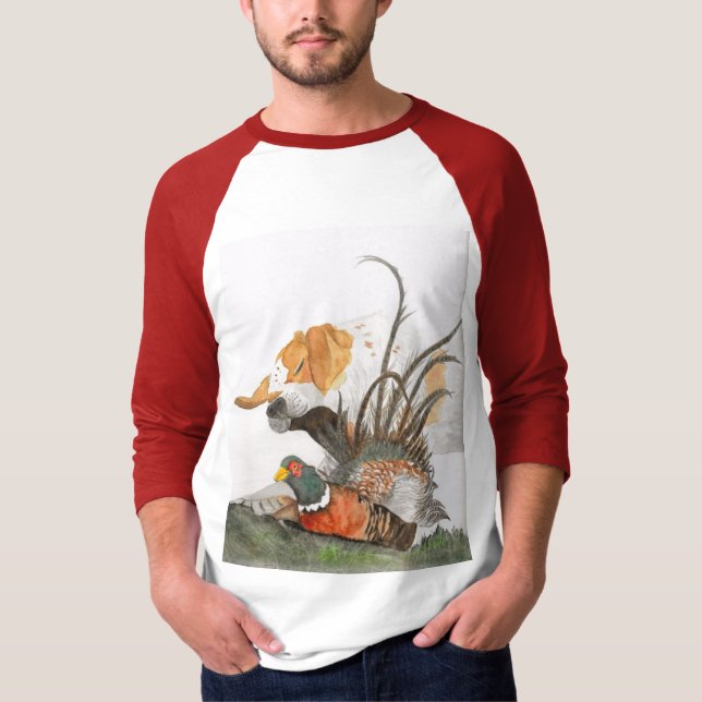 Camiseta Puntero y faisán (Anverso)