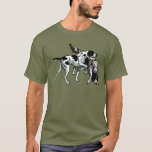 Camiseta puntero y marcador de inglés