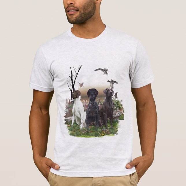 Camiseta Punteros de corto alcance alemanes (Anverso)
