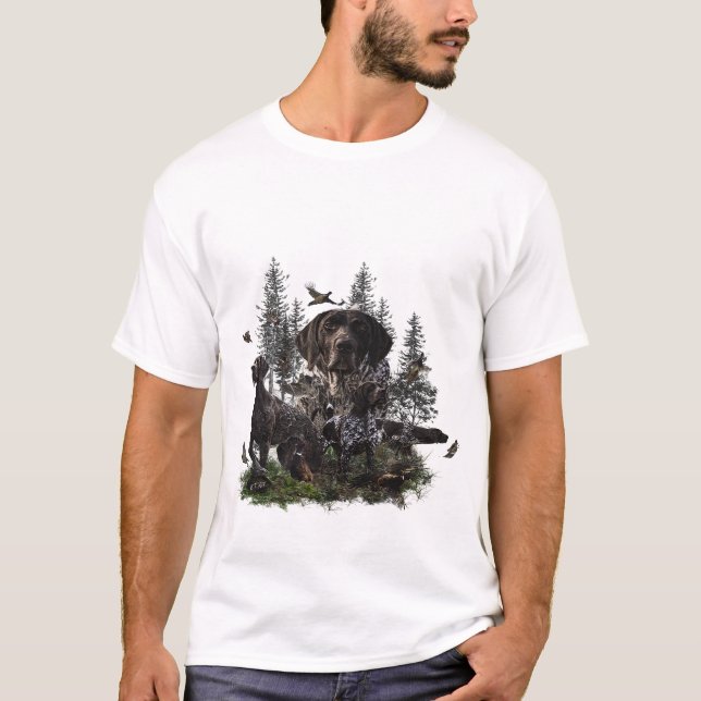 Camiseta Punteros de corto alcance alemanes (Anverso)