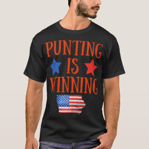 Camiseta Punting está ganando iowa 2