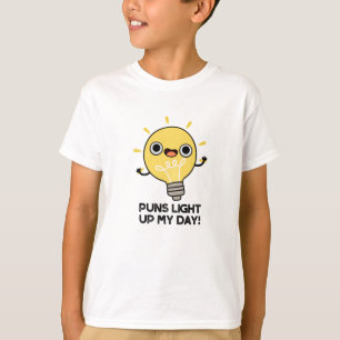 Camiseta Puntitos iluminan mi día divertido timbre de luz