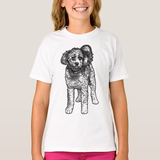 Camiseta Punto Alegría Cachorro Tee (Anverso)
