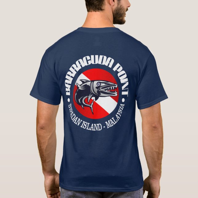 Camiseta Punto Barracuda (Isla Sipadan) (Reverso)