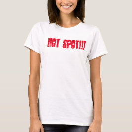 Camiseta Punto caliente para los chicas calientes