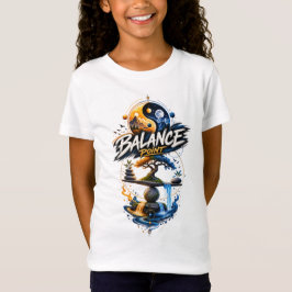 Camiseta Punto de equilibrio: arte geométrico de naturaleza