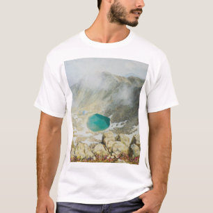Camiseta Punto de Musala, pintura al óleo, Bulgaria.