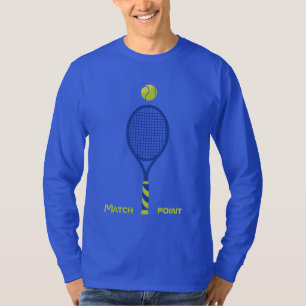 Camiseta Punto de partido de tenis 🎾 de manga larga