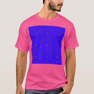 Camiseta Punto de Polka Azul Cosmicoscuro