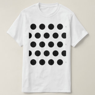 Camiseta Punto de Polka Negro