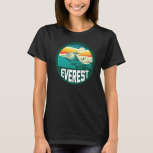 Camiseta Punto de referencia del Himalaya del Monte Everest