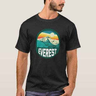 Camiseta Punto de referencia del Himalaya del Monte Everest