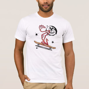 Camiseta Punto de Vanbird del monopatín