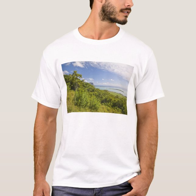 Camiseta Punto de vista cerca de Grand Riviere Noire, Sur (Anverso)