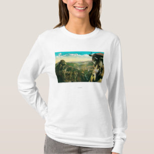 Camiseta Punto del glaciar, media bóveda, y valle de