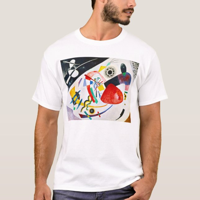 Camiseta Punto del rojo de Kandinsky (Anverso)