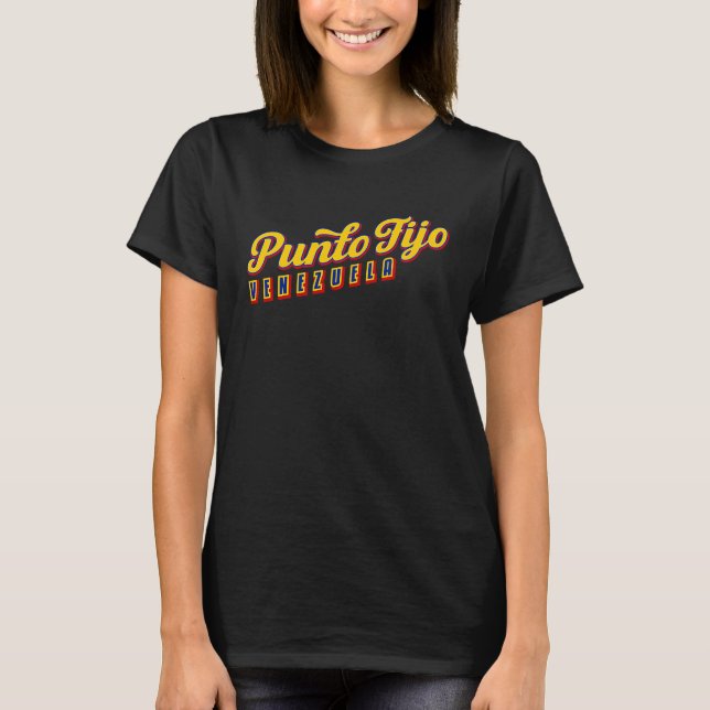 Camiseta Punto Fijo Venezuela (Anverso)