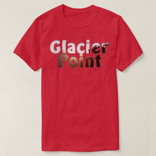 Camiseta Punto glaciar (Diseño del anverso)