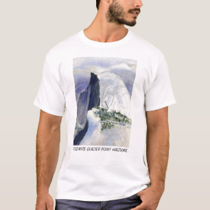 Camiseta Punto Halfdome del glaciar de Yosemite