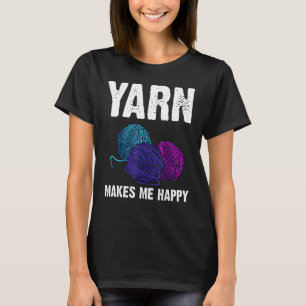 Camiseta Punto Para Hombres Mujeres Crochet Yarn Hilo 1