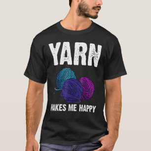 Camiseta Punto Para Hombres Mujeres Crochet Yarn Hilo 1