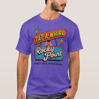 Camiseta Punto Rocoso Incline-A-Whirl- Cuello Warwick, RI