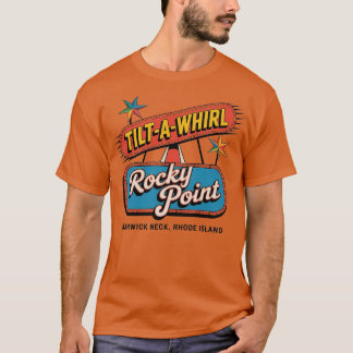 Camiseta Punto Rocoso Incline-A-Whirl- Cuello Warwick, RI
