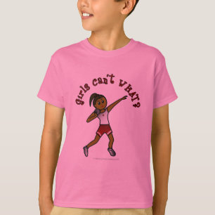 Camiseta Punto rojo oscuro