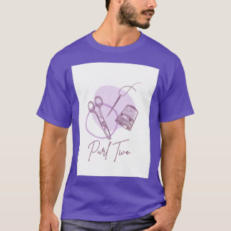 Camiseta punto uno purl dos juntos