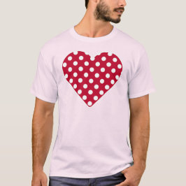 Camiseta Puntos blancos rojos + polka