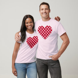 Camiseta Puntos blancos rojos + polka