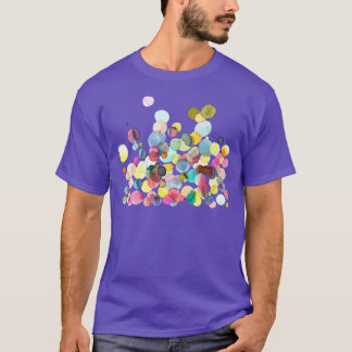 Camiseta Puntos de acuarela coloridos