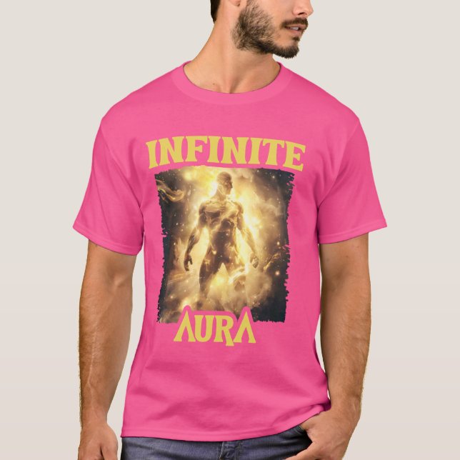 Camiseta Puntos de Aura Infinitos Nivel Máximo Meme Aura Di (Anverso)