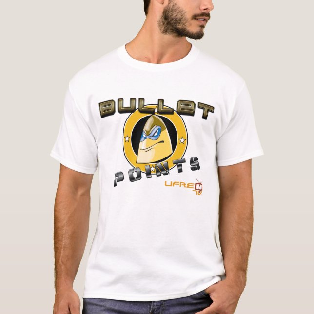 Camiseta Puntos de bala (Anverso)