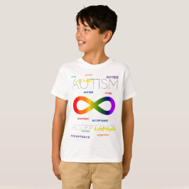 Camiseta puntos de infinito de Aceptación del Autismo