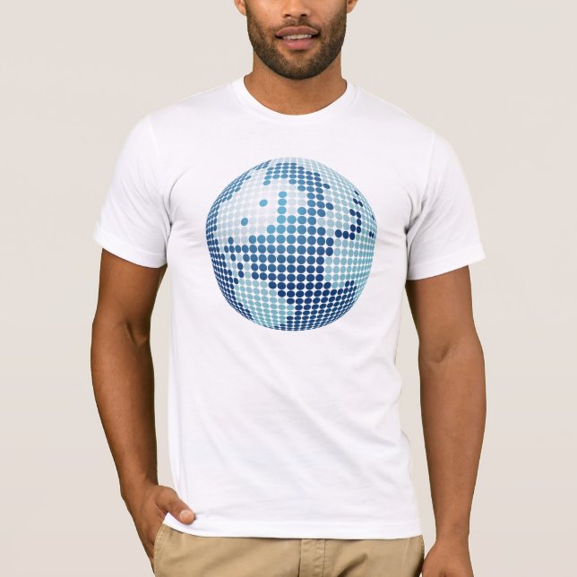 Camiseta Puntos de la tierra (Anverso)