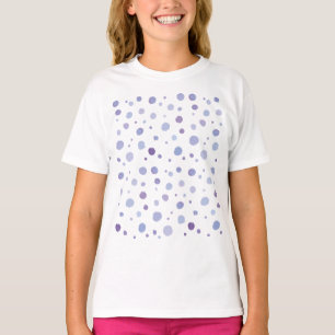 Camiseta puntos de polka pintados a mano