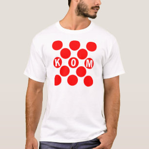 Camiseta Puntos del rojo de KOM