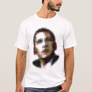 Camiseta Puntos y círculos - ilusión óptica de Barack Ob