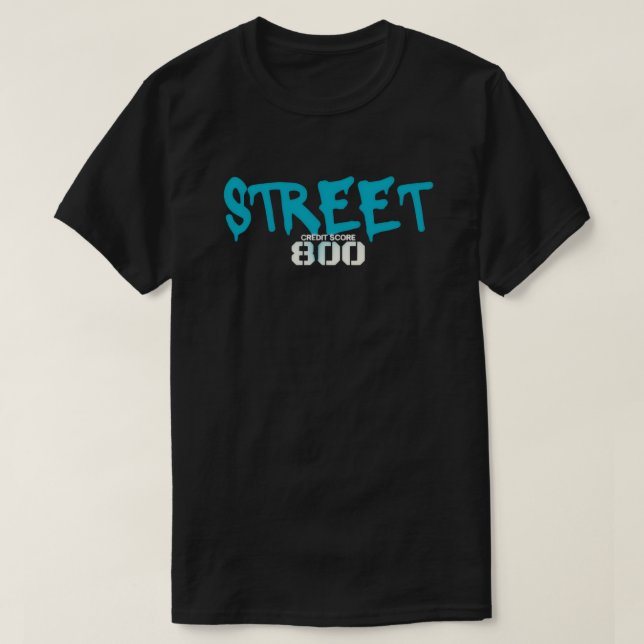 Camiseta Puntuación de crédito (Diseño del anverso)