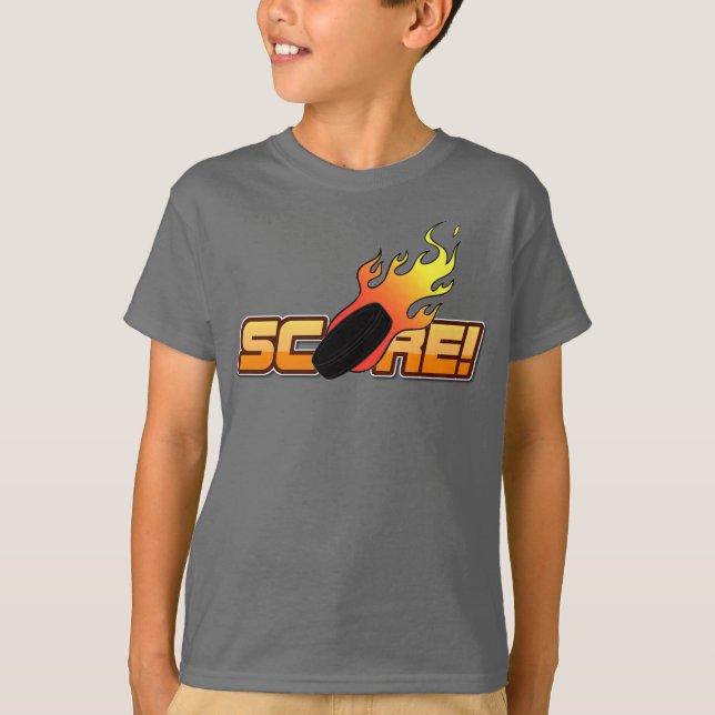 Camiseta Puntuación de hockey (Anverso)