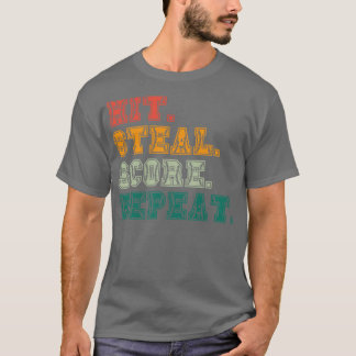 Camiseta Puntuación de rotura de choque Repetir Gracioso Bé
