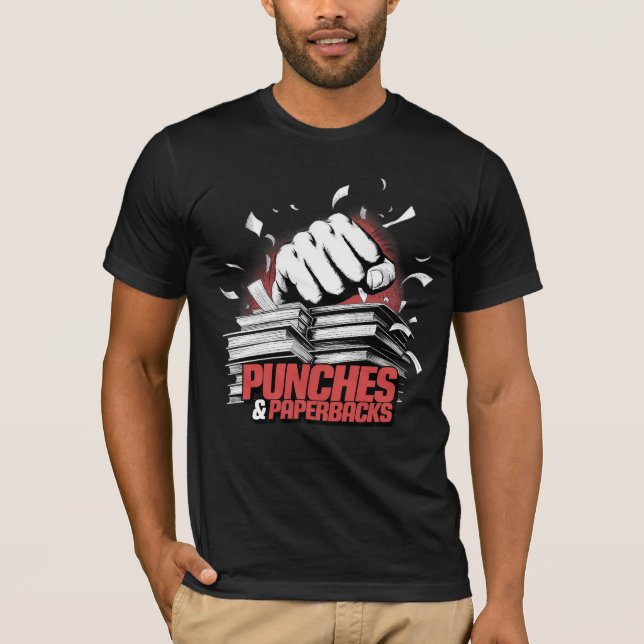 Camiseta Puntuaciones y devoluciones de papel (Anverso)