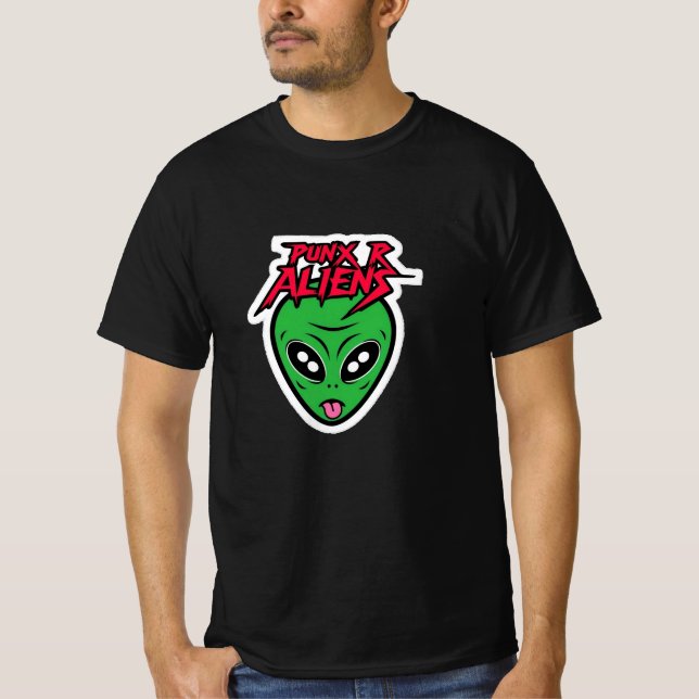 Camiseta Punx R Aliens (Anverso)