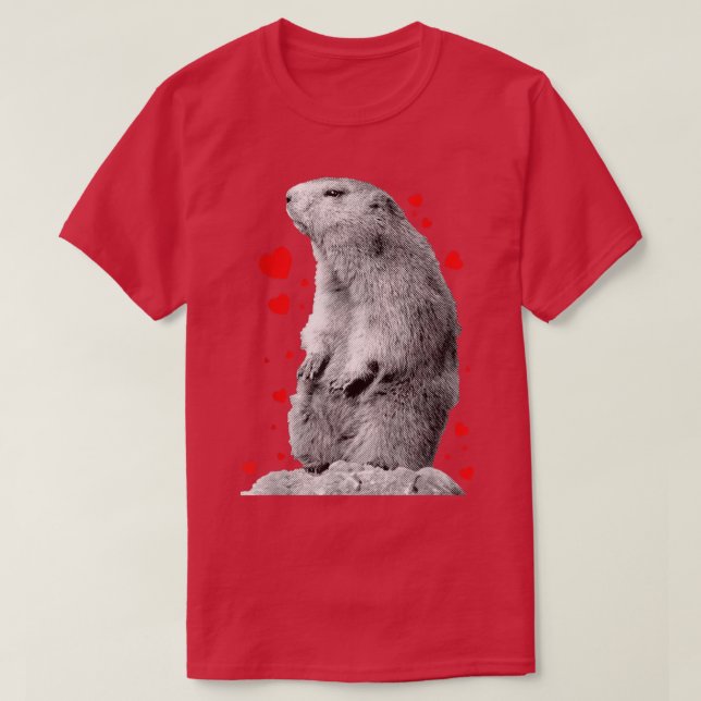 Camiseta Punxsutawney Phil Dramatic Groundhog Day Whistle P (Diseño del anverso)
