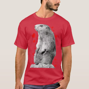 Camiseta Punxsutawney Phil Dramatic Groundhog Day Whistle P