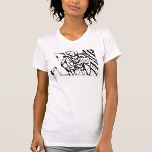 Camiseta punzada de codo