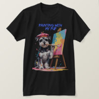 Pup creativo – El Miniature Schnauzer artístico