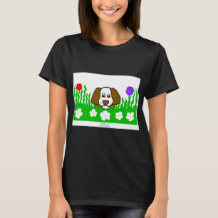 Camiseta Pup N Play Black Basic T Shirt de las mujeres