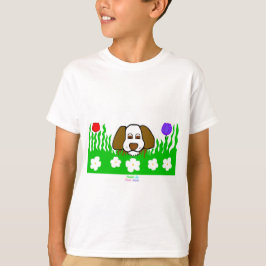 Camiseta Pup N Play Boys White Basic T Shirt